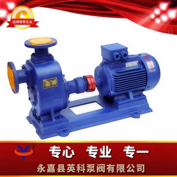 自吸式無堵塞排汙泵